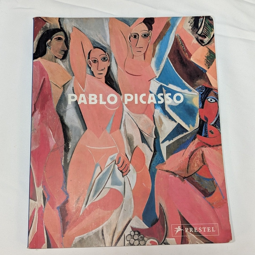 Prestel Pablo Picasso Art Book Multicolor Les Demoiselles d'Avignon Cover